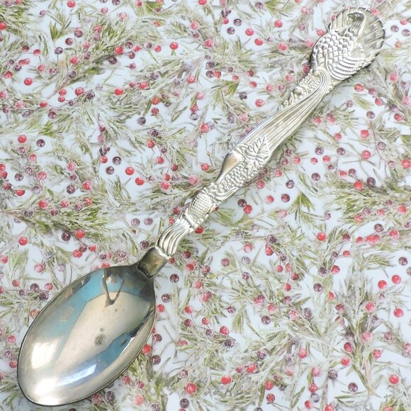 International Silver 3 Pieces Christmas Utensil Set Silverplate Extra Loose One - Picture 6 of 14